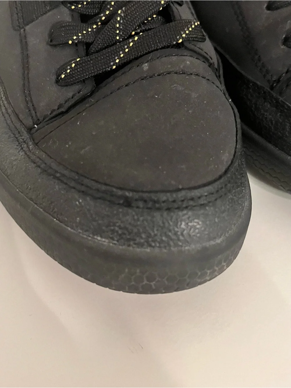 CAT Caterpillar Men's Hex Tough Utility Sneakers - Black Size 9 Wide